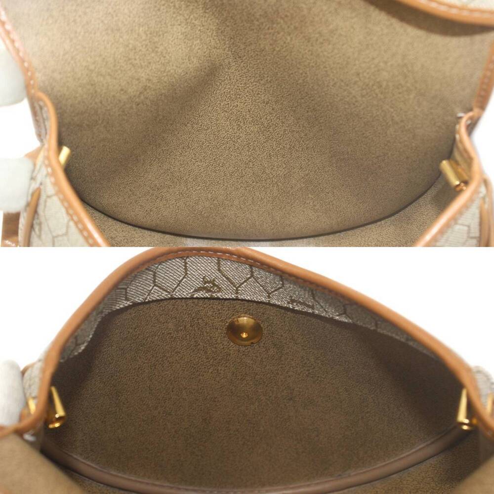 CHRISTIAN DIOR Cream Leather Shoulder Bag - Picture 8 of 10